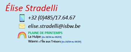 Élise Stradelli Informations