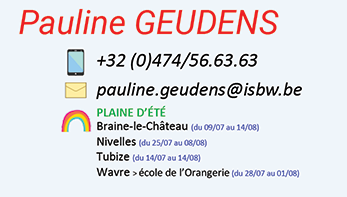 Coordinatrice Pauline Geudens