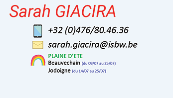 Coordinatrice Sarah Giacira